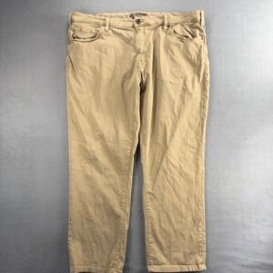 34 Heritage Charisma Pants Mens 44x34 (Fits as 42x32) Brown Comfort Rise Classic